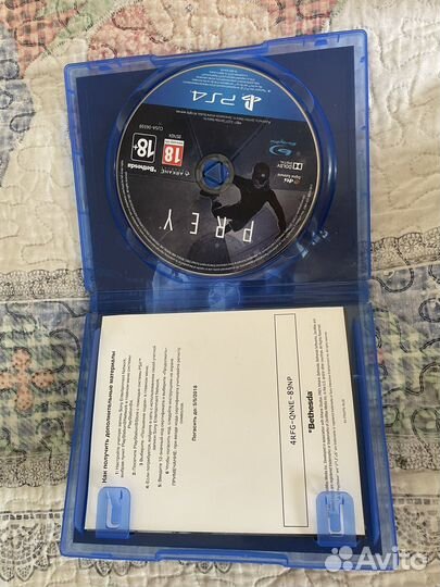 Диск Prey ps4/ps5
