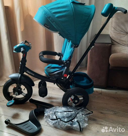 Детский трехколесный велосипед Moby kids newLeader