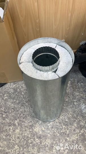 Дымоход сэндвич огнеупорный, срок службы до 30 лет