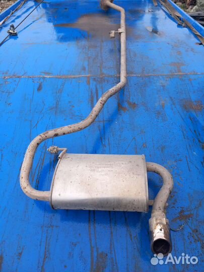 Renault duster глушитель