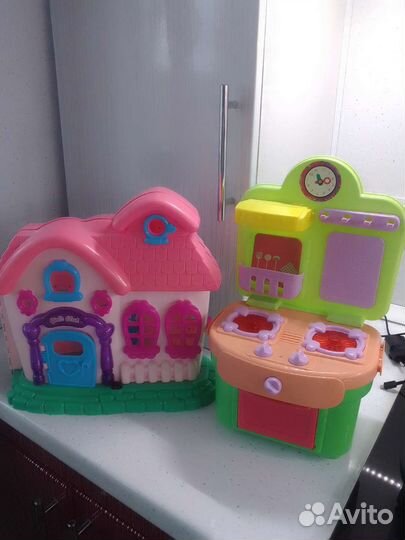 Кубики развивашки,кухня, домик