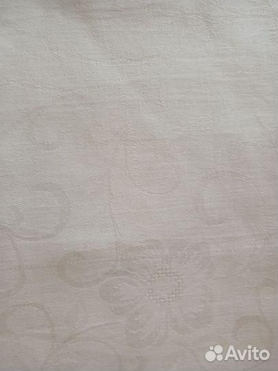 Скатерть новая льняная. СССР