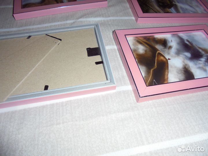 Фэнтези Скандинав гор 4 панно роз рамка 12 х 17 см