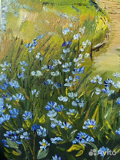 Картина маслом пейзаж