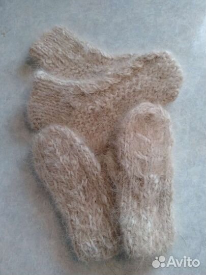 Носки из собачьей шерсти