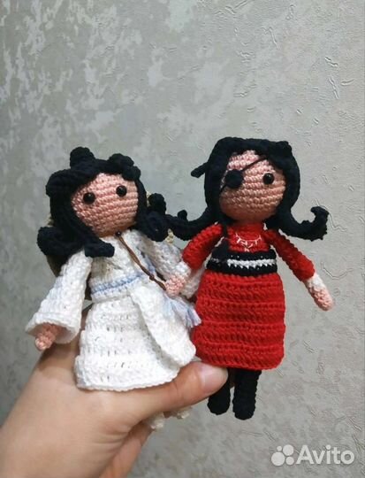 Вязаные куклы на заказ