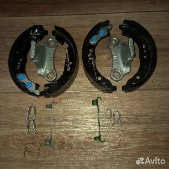 Колодки задние стояночного тормаза фиат дукато
