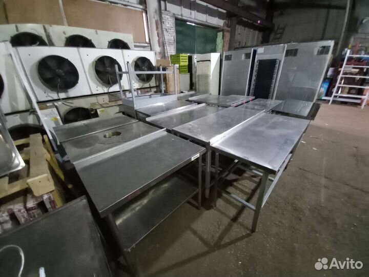 Стол производственный из нержавейки