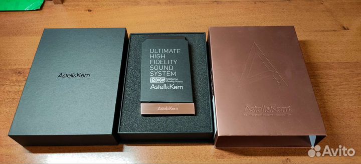 Astell kern AK 380 copper edition + amplifier