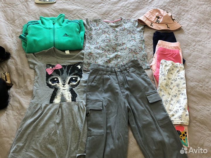 Продаю вещи пакетом размер 122-128