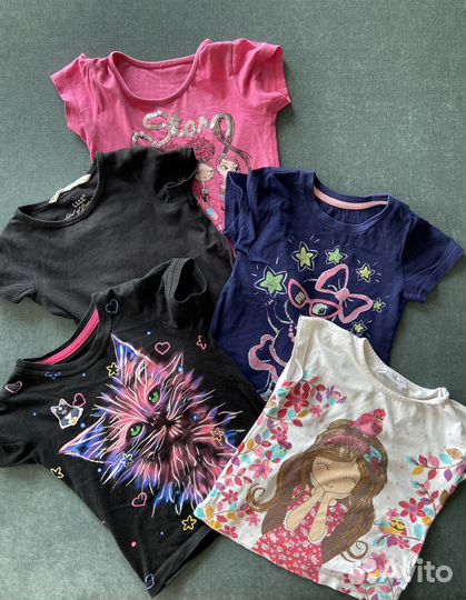 Пакет детских вещей на девочку 3-4 года hm zara