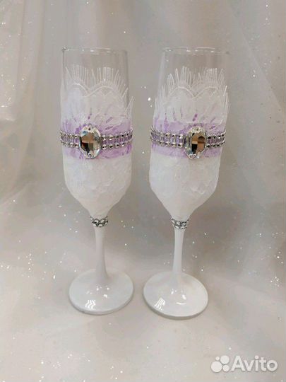 Свадебные фужеры