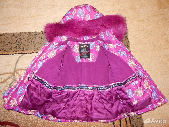 Костюм/комплект зимний arista, р. 98