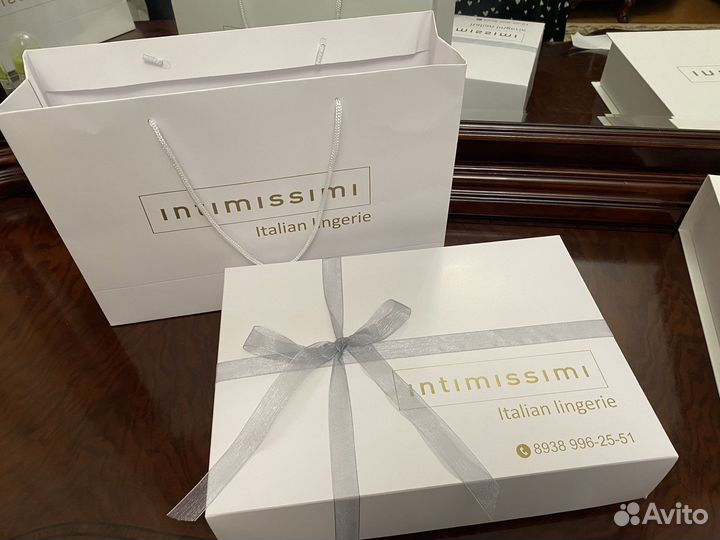Intimissimi и incanto коробки и пакеты