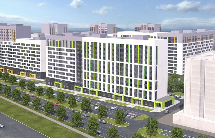 2-к. квартира, 60,5 м², 11/12 эт.