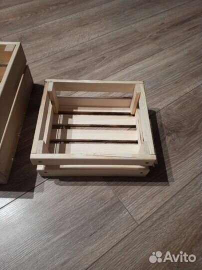 Ящик деревянный подарочный