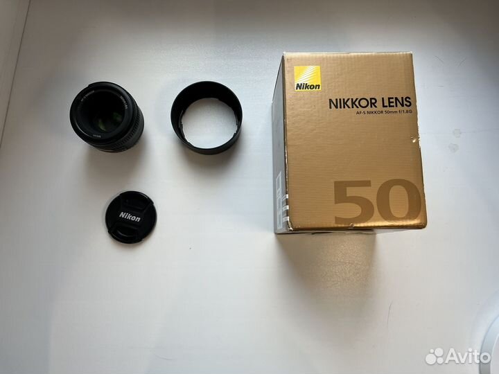 Объектив AF-S Nikkor 50mm f1.8