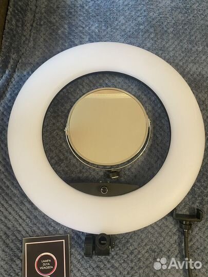 Кольцевая ламка для визажиста с штативом