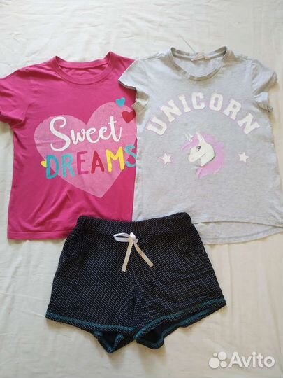 Одежда для девочки пакетом 140 146