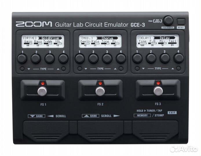 Гитарный аудиоинтерфейс для Guitar Lab Zoom GCE-3