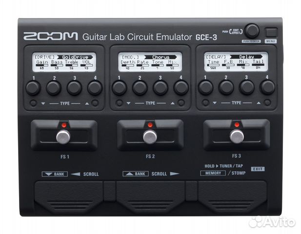 Гитарный аудиоинтерфейс для Guitar Lab Zoom GCE-3
