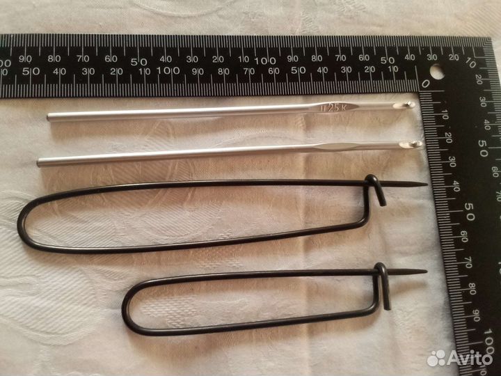 Крючки, спицы для вязания (СССР), шнур для макраме