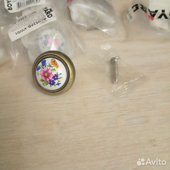 Дверная ручка латунь