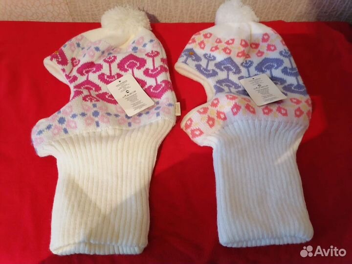 Шапка шлем для девочки новая