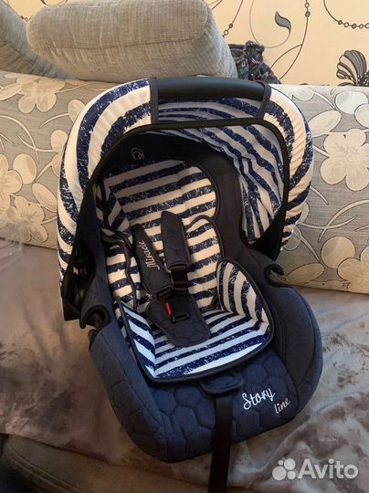 Автолюлька Rant Miracle Story цв.синий гр.0+