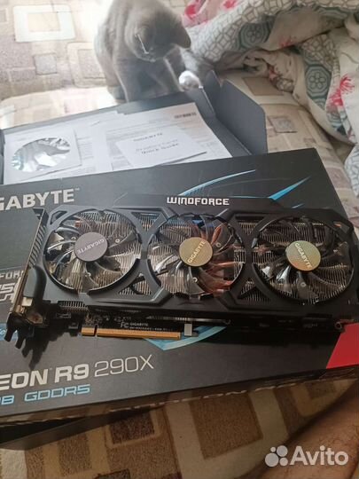 Видеокарта AMD Radeon R9 290x (торг)