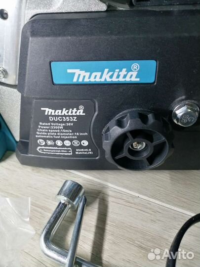 Цепная пила аккумуляторная makita