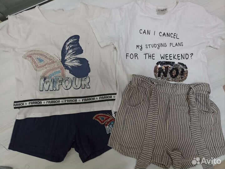 Вещи пакетом на девочку 122