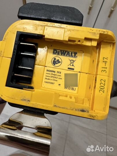 Аккумуляторная дрель dewalt dcd996