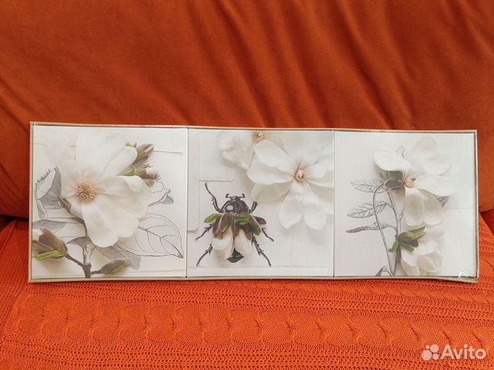 Картины триптих Икеа klovsjo