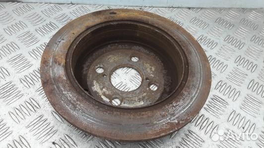 Диск тормозной задний toyota corolla E12 (AML28LR0