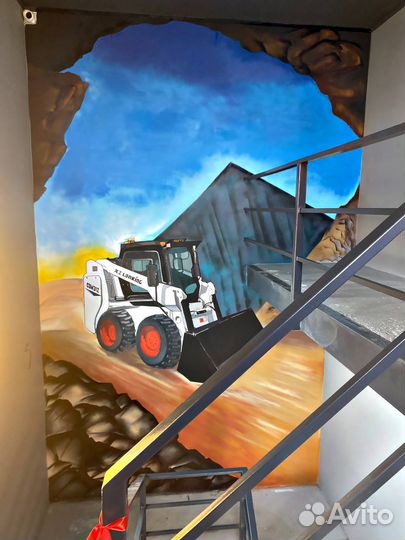 Граффити оформление. Художественная роспись стен