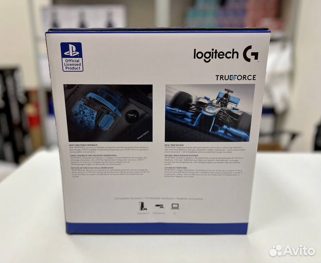 Руль Logitech G G923 trueforce (PS4 / PS5 / PC)