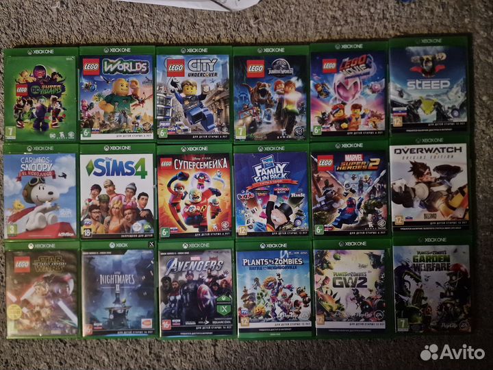 Диски на Xbox one,series x.Игры в отличном сост