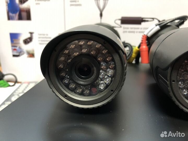 HD-SDI комплект видеонаблюдения на 1-4 камеры