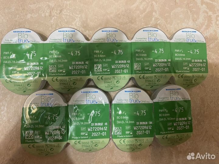 Линзы BioTrue -4,75