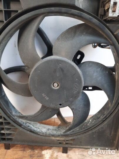 Вентилятор радиатора Peugeot 207 хэтчбэк 5 дв. 1.4