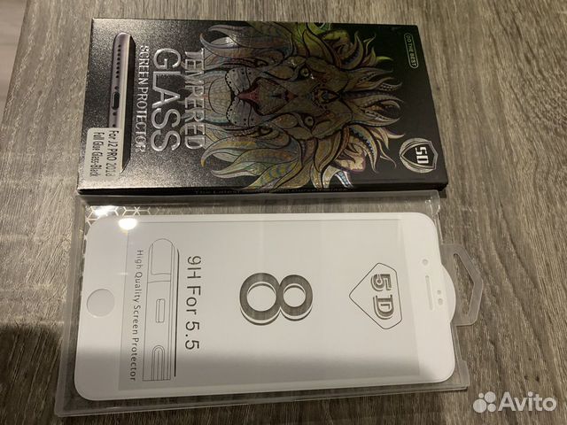 Защитное стекло iPhone 8 plus