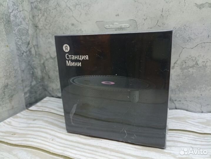 Умная колонка Яндекс Станция Мини без часов с Алис