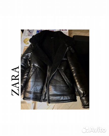Дублёнка zara