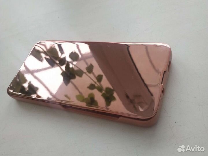 Чехол для Xiaomi poco M3, розовый зеркальный