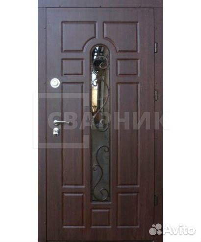 Входная дверь с и элементами ковки на заказ