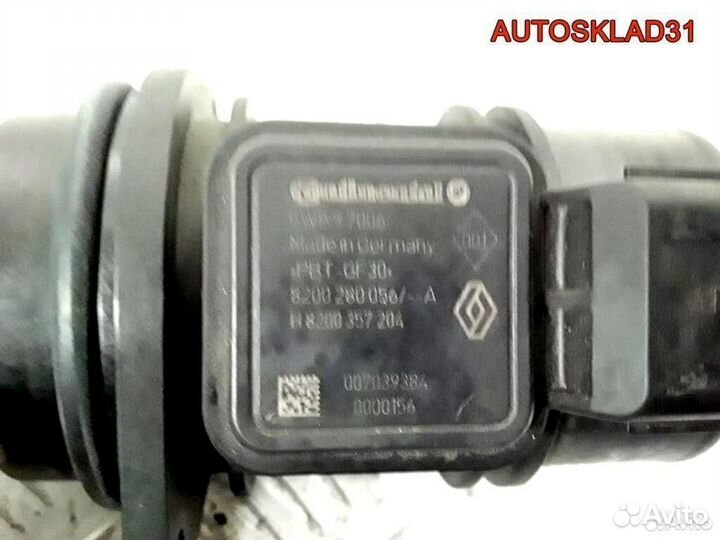 Расходомер воздуха Renault Logan 1,5 8200280056