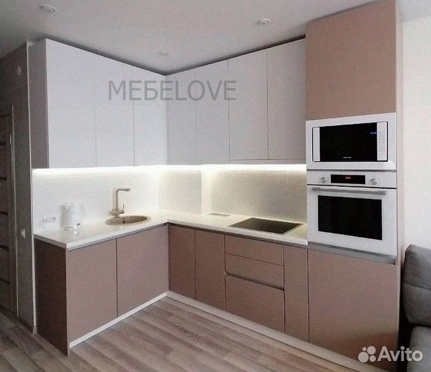 Кухня готовая новая прямая в рассрочку угловая