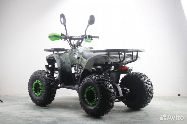 Квадроцикл motax ATV grizlik super LUX 125 New зел