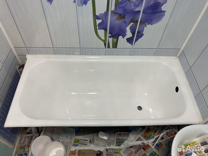 Реставрация ванн жидким акрилом